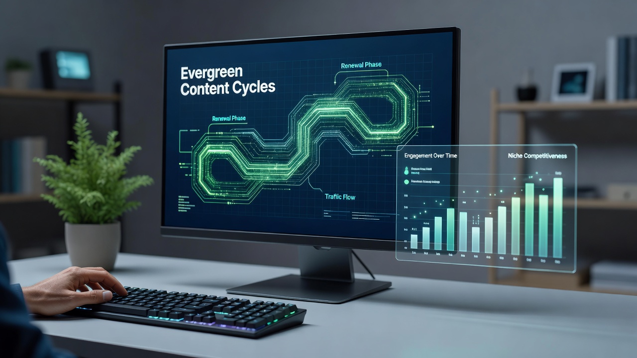Navigating Evergreen Content Cycles for Solo Operated Web Properties in Competitive Niches