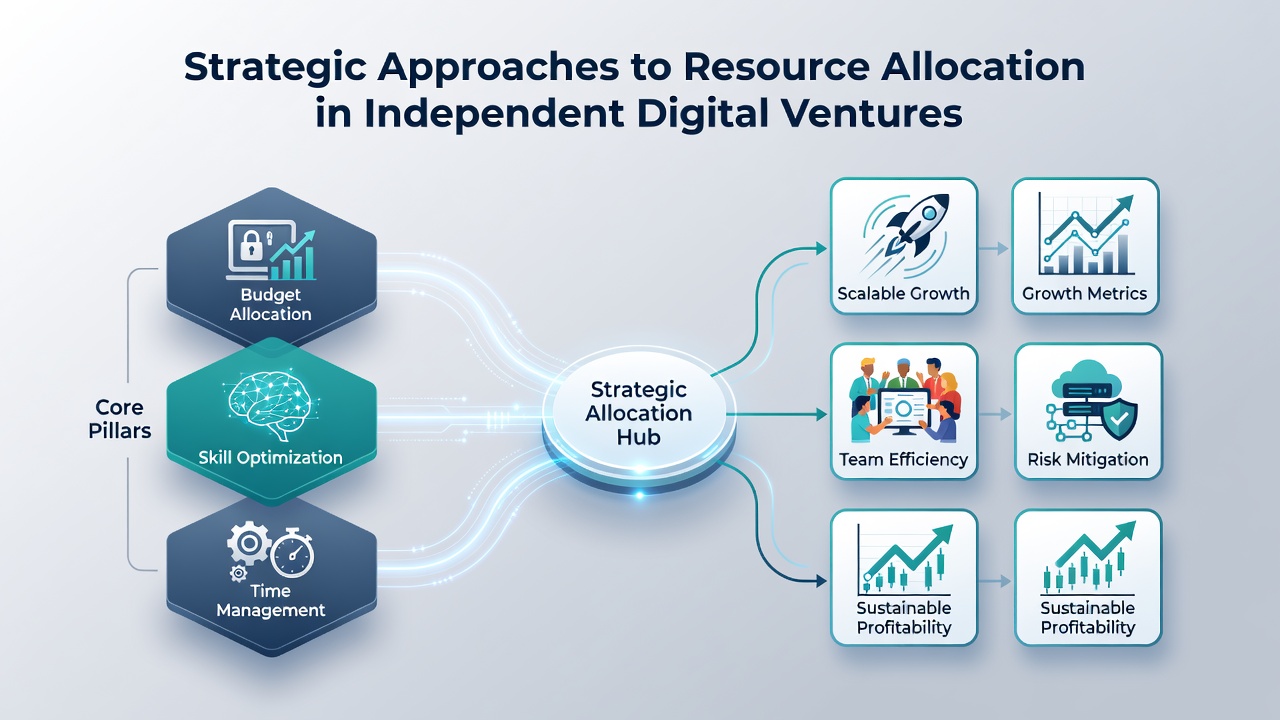 Strategic Approaches to Resource Allocation in Independent Digital Ventures